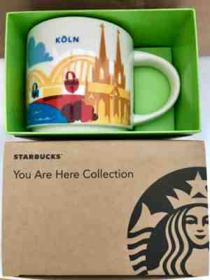 Starbucks Coffee 14oz Köln (Koln, Cologne) Germany mug YAH YOU ARE HERE Cup SKU - Sold on eBay Nov, 16th 2019 for $29.95