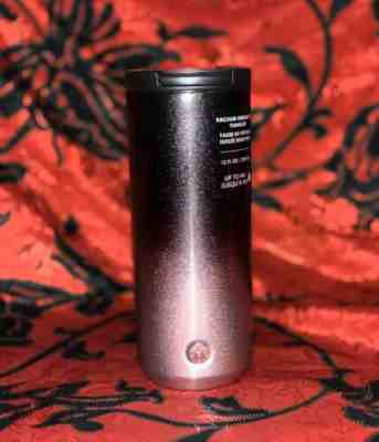 Starbucks 2019 New Black Gradient Sparkle Stainless Stl Vacuum Insulated Tumbler - Sold on eBay Nov, 16th 2019 for $17.00