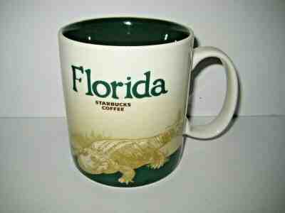 Starbucks Florida Gator 2010 Global Icon Collector Series Coffee Cup Mug 16oz - Sold on eBay Nov, 16th 2019 for $16.00