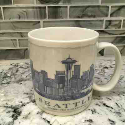 Starbucks 2010 Coffee Mug Seattle Architecture Space Needle Skyline 18oz  - Sold on eBay Nov, 16th 2019 for $20.00