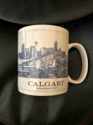 2006 Starbucks Architectural Series City Mug Calgary Canada Coffee Cup - Sold on eBay Nov, 16th 2019 for $20.00