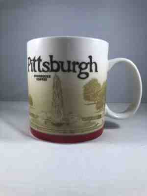 Starbucks Pittsburgh Pennsylvania Global Icon 16 oz Coffee Mug 2012 Rare - Sold on eBay Nov, 16th 2019 for $30.00