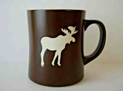 Starbucks Moose Mug 2009 16 oz Coffee Cup Brown White Etched Bone China - Sold on eBay Nov, 16th 2019 for $30.00