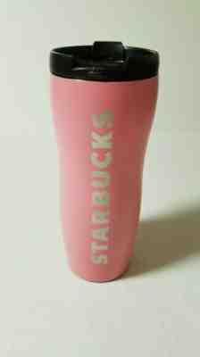 Starbucks Pink Metal Tumbler 12oz Spellout - Sold on eBay Nov, 16th 2019 for $20.00