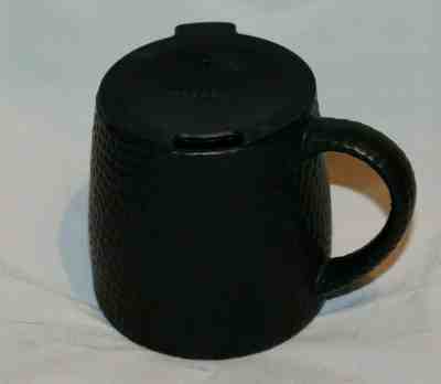 Starbucks Coffee Mug Cup Rare Pebble Dimple Texture Travel Lid 14oz Black 2014  - Sold on eBay Nov, 16th 2019 for $20.00