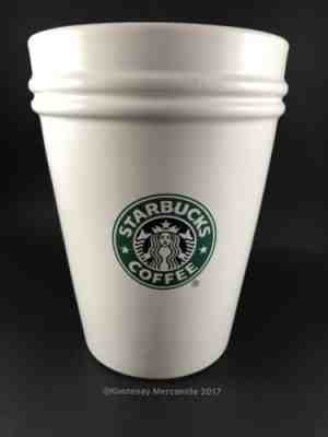 Large Starbucks Coffee Canister with Green Mermaid Logo - Sold on eBay Nov, 16th 2019 for $24.99