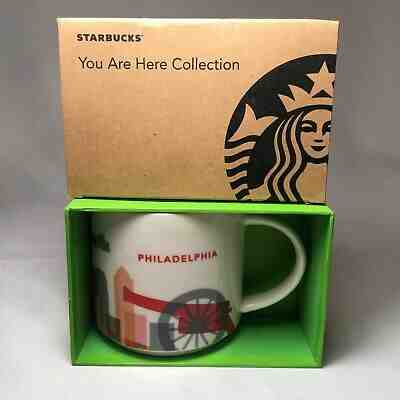 Starbucks Brand New Philadelphia You Are Here Collection Mug Coffee Cup 2013  - Sold on eBay Nov, 16th 2019 for $16.99