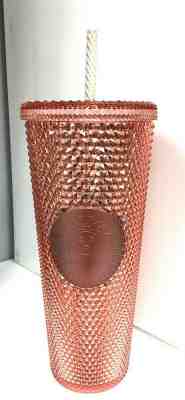 New Limited Edition Starbucks 2019 Neon Pink Studded Cold Cup Winter Holiday - Sold on eBay Nov, 16th 2019 for $16.50