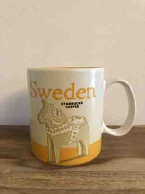 Starbucks Sweden Global Icon Mug 2013 Collector Series Sverige 16 Oz - Sold on eBay Nov, 16th 2019 for $49.95