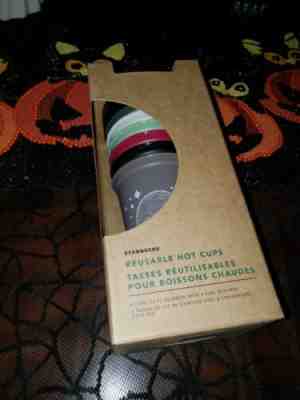 NIB 2019 Starbucks Halloween Reusable Hot Cups - Sold on eBay Nov, 16th 2019 for $18.00