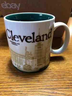Starbucks Coffee Mug City Series Cleveland 16oz - Sold on eBay Nov, 16th 2019 for $46.66