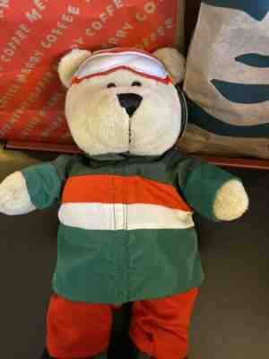 1 Starbucks Bearista Barista Bear Plush 2019 Christmas Limited Edition New - Sold on eBay Nov, 16th 2019 for $26.30