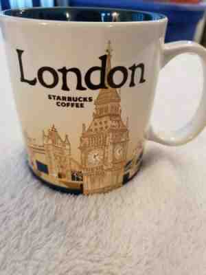 Starbucks 2015 London England Global Icon Coffee Mug 16oz - Sold on eBay Nov, 16th 2019 for $20.00