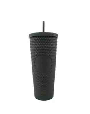 Starbucks Fall 2019 Matte Black Studded Plastic Tumbler Cold Cup Limited Edition - Sold on eBay Nov, 16th 2019 for $67.50