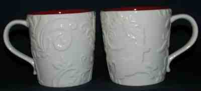 Two 2009 Starbucks Coffee Company Holiday Coffee Mugs Reindeer - Sold on eBay Nov, 16th 2019 for $29.99