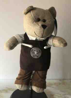 Starbucks Pike Place Store Ltd. Ed Plush Brown Apron Bearista Teddy Bear 2016 - Sold on eBay Nov, 16th 2019 for $21.00