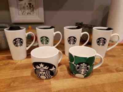 Starbucks Mugs Lot Of 6 Brand New - Sold on eBay Nov, 16th 2019 for $45.00