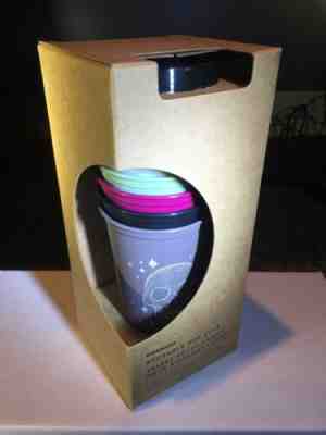 NEW Starbucks Halloween 2019 Reusable Hot Cup Set Of 6 Fall Edition - Sold on eBay Nov, 16th 2019 for $18.99