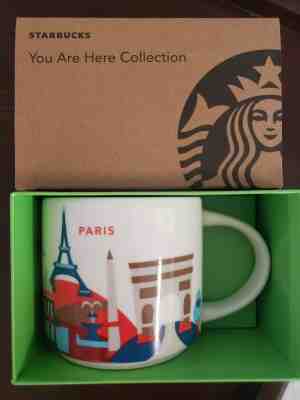 Starbucks Paris "You Are Here" Mug Collectible Gift NEW - Sold on eBay Nov, 15th 2019 for $41.99