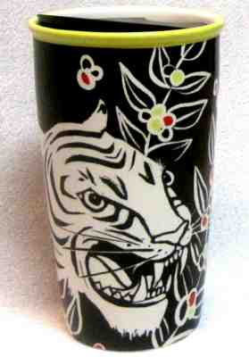 STARBUCKS COFFEE Stories Collection SUMATRA WHITE TIGER Cup Tumbler Mug 12oz NWT - Sold on eBay Nov, 15th 2019 for $18.88