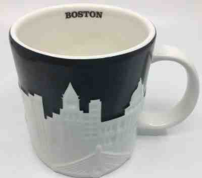 Starbucks BOSTON Raised Relief Global Collector Series Coffee Mug 2012 Cup 16 oz - Sold on eBay Nov, 15th 2019 for $28.00