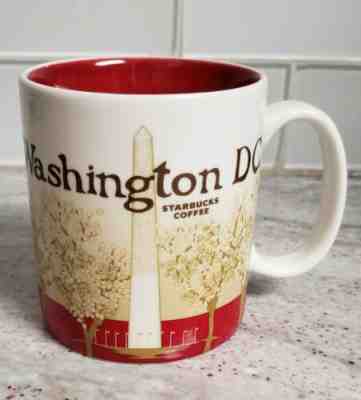 Starbucks Washington DC Coffee Mug 2009 Global Icon City Monument 16 Oz - Sold on eBay Nov, 15th 2019 for $22.00