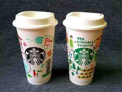 Starbucks Singapore 54th National Day & 99% Ethically Sourced Reusable Cups Set - Sold on eBay Nov, 15th 2019 for $29.99