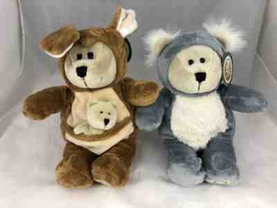 Starbucks Australia Kangaroo and her Joey And Koala Bearista Soft Plush Bear Toy - Sold on eBay Nov, 15th 2019 for $42.00