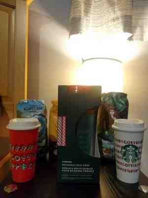 Starbucks 2019 Holiday Christmas Winter Reusable Cold Cups 5 pack w/ Straws New - Sold on eBay Nov, 15th 2019 for $20.50