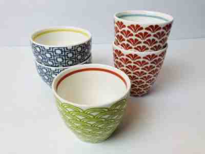 Starbucks Coffee Tea Cups Stacking Nesting Bowls Bone China 2009 Never Used - Sold on eBay Nov, 15th 2019 for $25.00