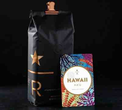NEW STARBUCKS RESERVE HAWAII KA'U "2019" SMALL LOT WHOLE COFFEE BEAN 8.8OZ - Sold on eBay Nov, 19th 2019 for $24.99