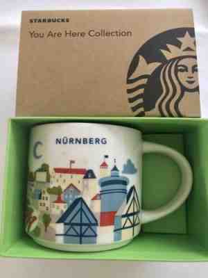 Starbucks Coffee Nuremberg (Nurnberg Nürnberg) Germany mug YAH YOU ARE HERE Cup - Sold on eBay Nov, 19th 2019 for $29.95