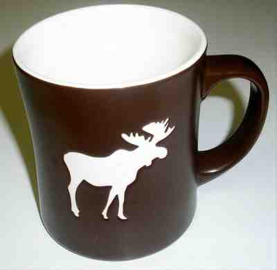 StARbUcKs Cocoa Brown Bone China Coffee Cup Mug Northwest Moose NEW - Sold on eBay Nov, 19th 2019 for $28.00