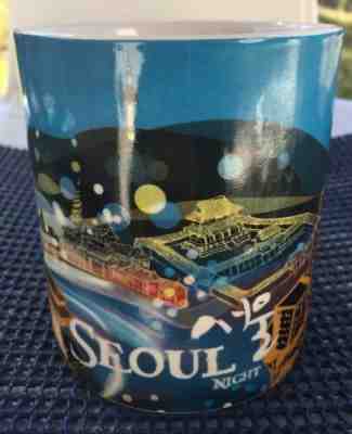 Starbucks Seoul Nights City Scape Temples 2012 Multicolor 16fl.oz. Mug - Sold on eBay Nov, 19th 2019 for $17.00