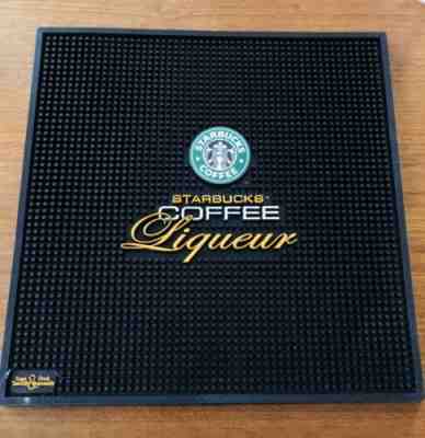 New Starbucks Coffee Liqueur Rubber Bar Mat 13.5” Square - Sold on eBay Nov, 19th 2019 for $20.95