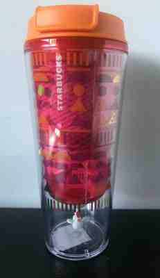 STARBUCKS Malaysia Coffee Tumbler Chinese New Year Rooster Orange 2017 NEW 355mL - Sold on eBay Nov, 19th 2019 for $33.00