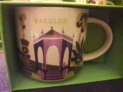 NIB WITH SKU STARBUCKS  BACOLOD Philippines  You Are Here (YAH)  14 Oz Mug. Rare - Sold on eBay Nov, 19th 2019 for $42.99