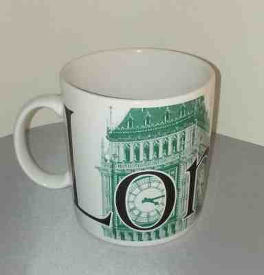BUY 1, 1 FREE London Starbucks Mug / 20 oz / Collector Series 1994 / Big Ben - Sold on eBay Nov, 19th 2019 for $19.99