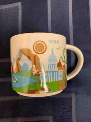 Utah You Are Here Starbucks Collection Coffee Mug 14 Oz. Fast Free Shipping! - Sold on eBay Nov, 19th 2019 for $18.99
