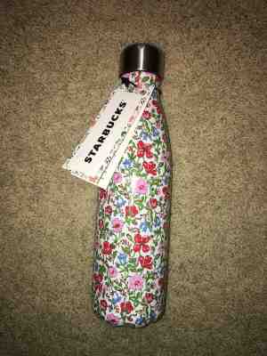 Starbucks Swell Liberty London Fabrics Water Bottle 17oz MEADOW  NWT - Sold on eBay Nov, 19th 2019 for $39.99