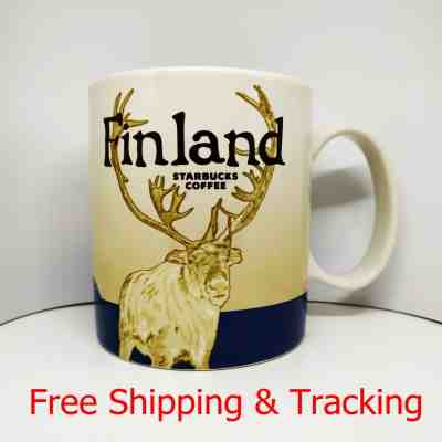 Starbucks Finland Norway Russia Global Icon City Collector Coffee Mug Cup 16 Oz.