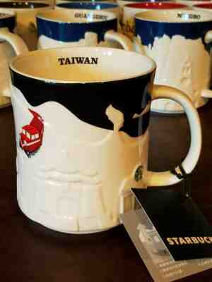 rare mugs Starbucks TAIWAN Skyline City Relief Collector Series 16oz mug w/SKU - Sold on eBay Nov, 19th 2019 for $35.00