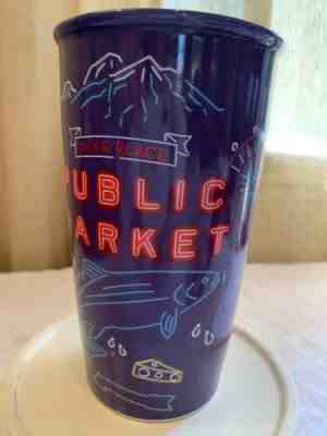 Starbucks Pike  Place Public Market Double Wall Traveler Ceramic Tumbler 12oz - Sold on eBay Nov, 19th 2019 for $27.00