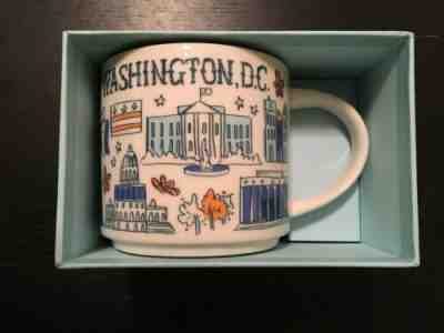 New Starbucks Washington, DC Been There Collection Cup Mug 14oz - Sold on eBay Nov, 19th 2019 for $19.99