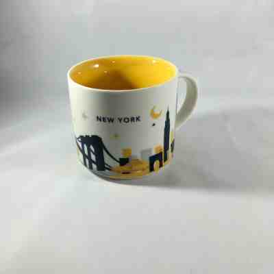 Starbucks New York You Are Here Collection Coffee Mug  Cup 2012  - Sold on eBay Nov, 19th 2019 for $16.97