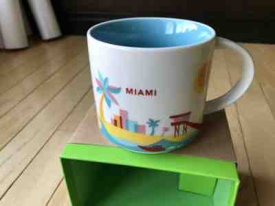 Starbucks You Are Here Miami Mug - Sold on eBay Nov, 19th 2019 for $16.40
