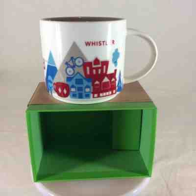 STARBUCKS YOU ARE HERE YAH WHISTLER MUG - Sold on eBay Nov, 19th 2019 for $18.88