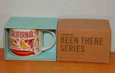 NEW NIB CALIFORNIA STARBUCKS Been There Series 2018 14 oz Ceramic Coffee Mug Cup - Sold on eBay Nov, 19th 2019 for $16.99