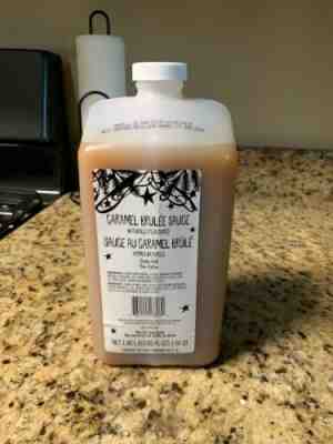 Starbucks Caramel Brulee Sauce (1.86L) - Sold on eBay Nov, 19th 2019 for $60.00