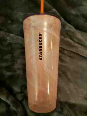 Starbucks Clear Glass Double Wall Cold/Iced Cup Tumbler 20oz W/straw - Sold on eBay Nov, 19th 2019 for $30.00